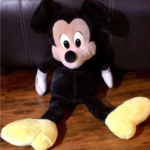 Disneyland Walt Disney World Vintage Minnie Mouse Plush Doll Stuffed Animal